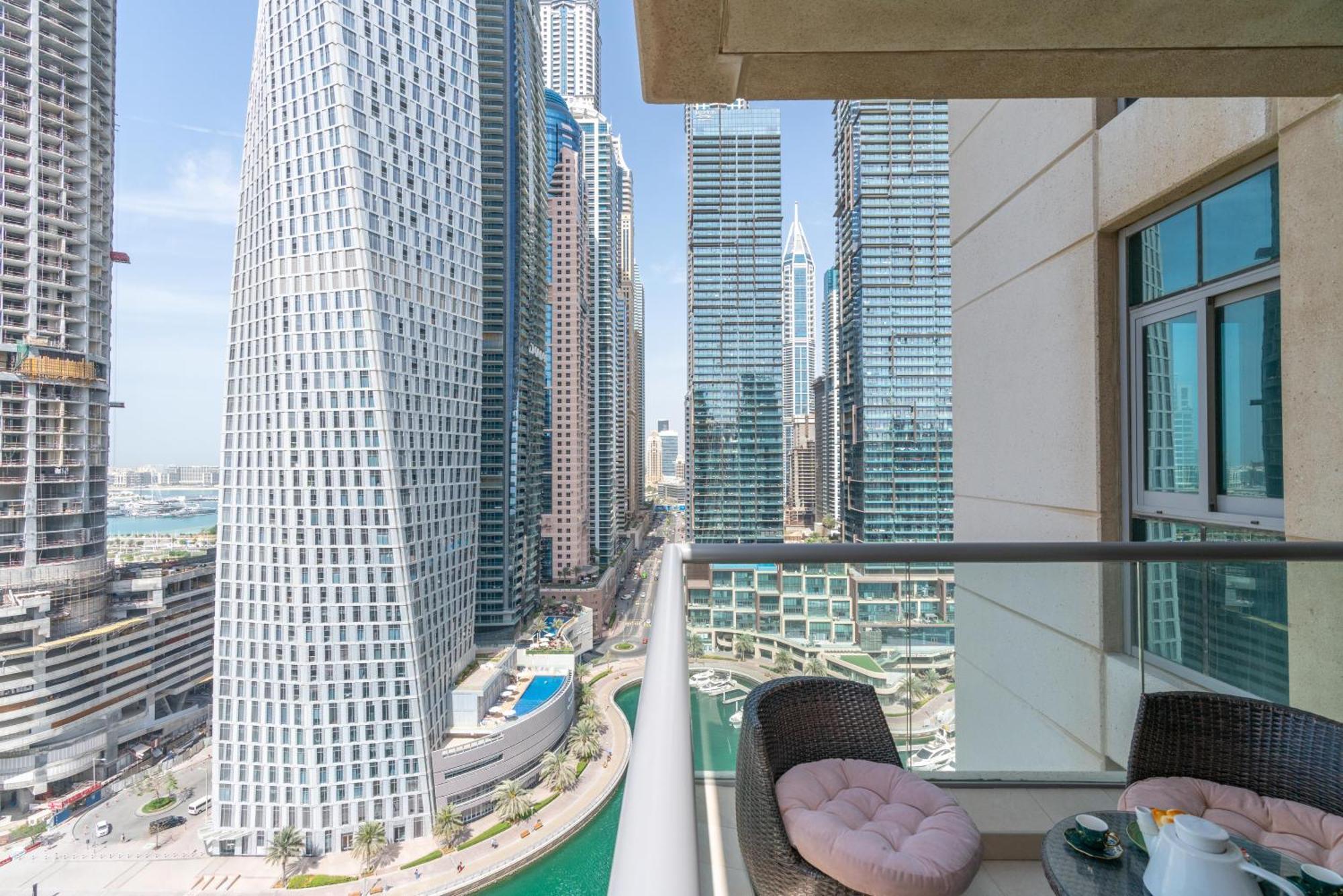 Апартаменти Vacay Lettings -2 Bed Iris Blue Dubai Marina Екстер'єр фото